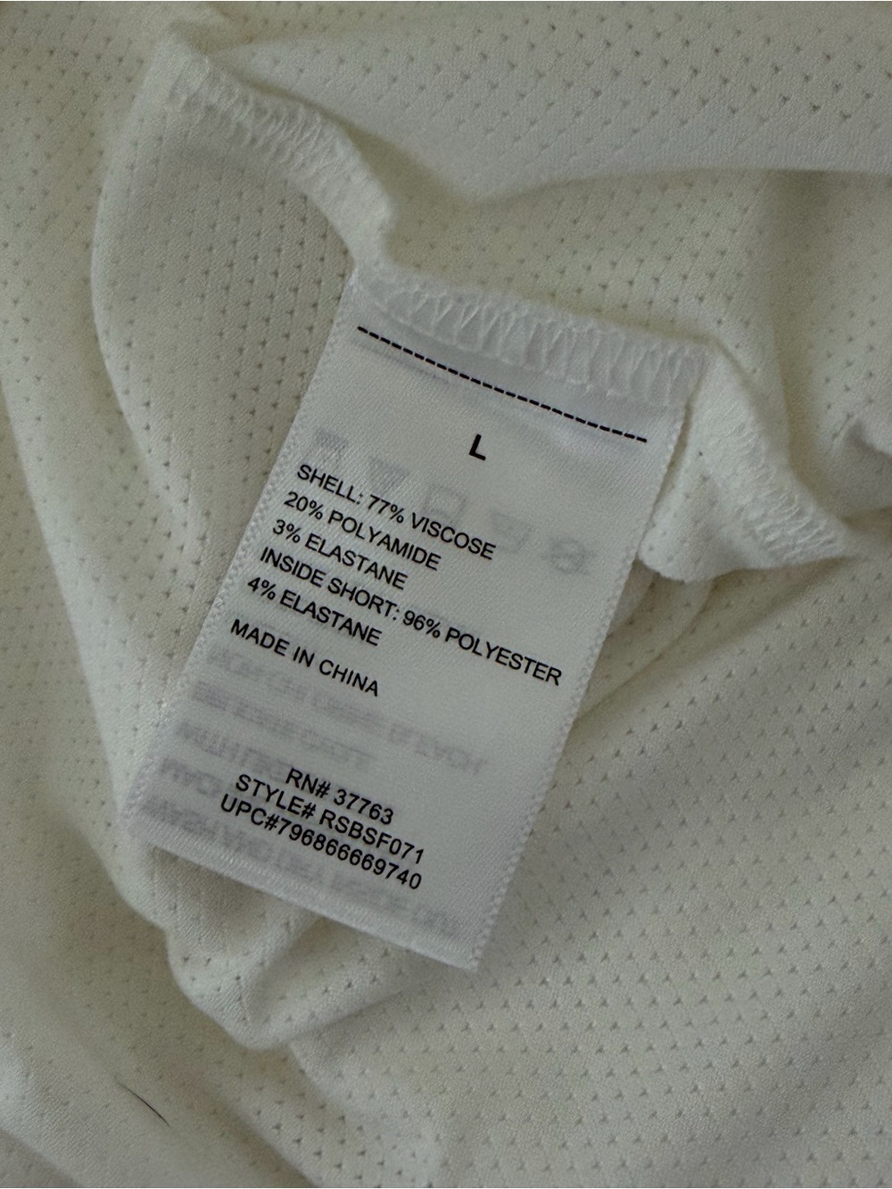 Rafaella Women’s “Star White” Skort Size L - NWOT - Picture 6 of 6
